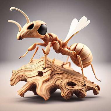 3D модель Lasius balcanicus (STL)